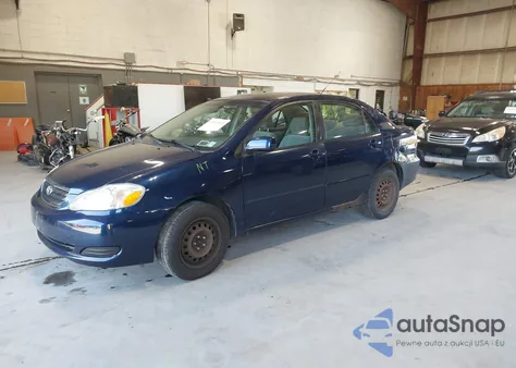 2006 Toyota Corolla Le z USA, uszkodzony, nr VIN 2T1BR32E96C707363